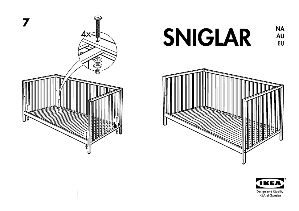 Ikea Crib Instructions